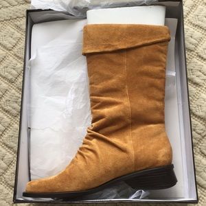 MARKON Leather Suede Boots